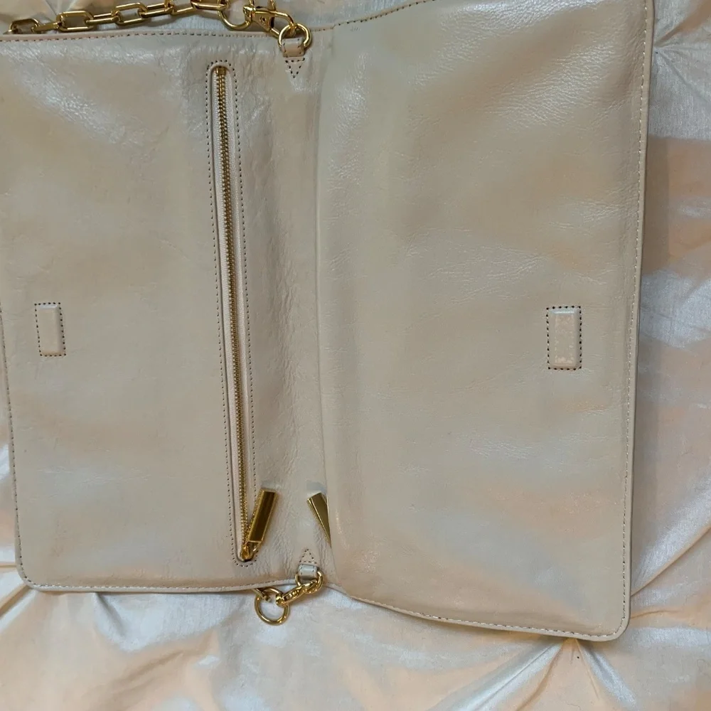 Tory Burch Beige Leather Handbag